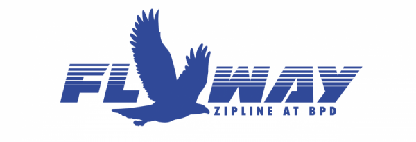 Flyway blue on white
